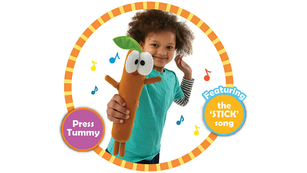 Stick Singing Soft Toy with Sound