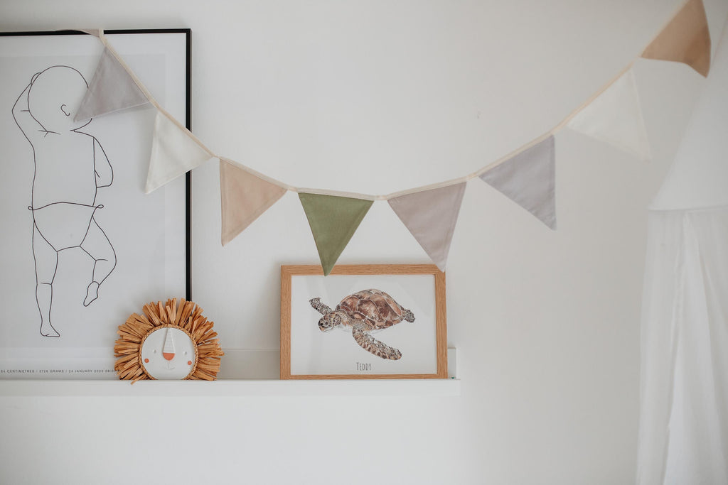 Turtle - Personalised Watercolour Fine Art Print