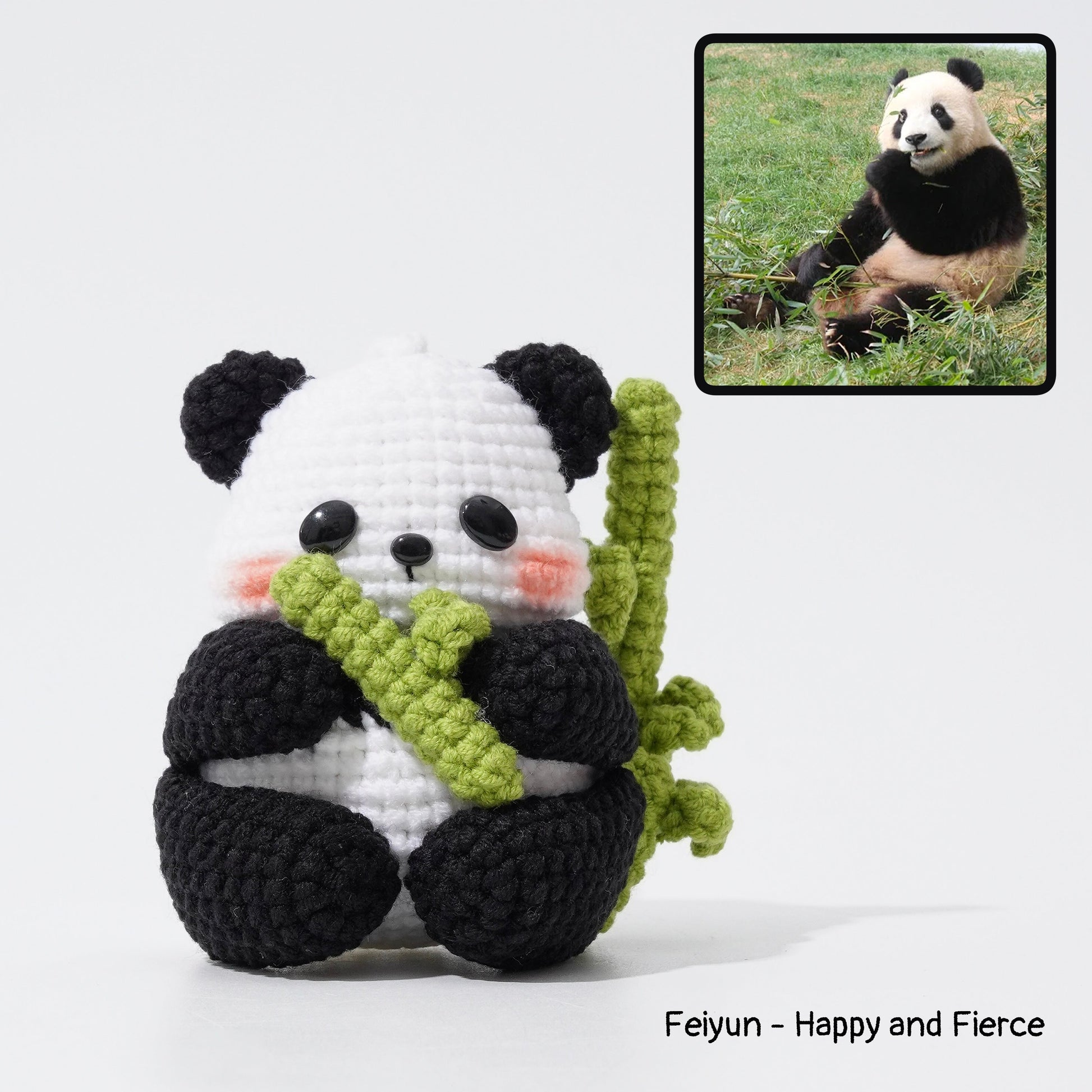 Giant Panda Amigurumi Crochet Toy Limited Restock