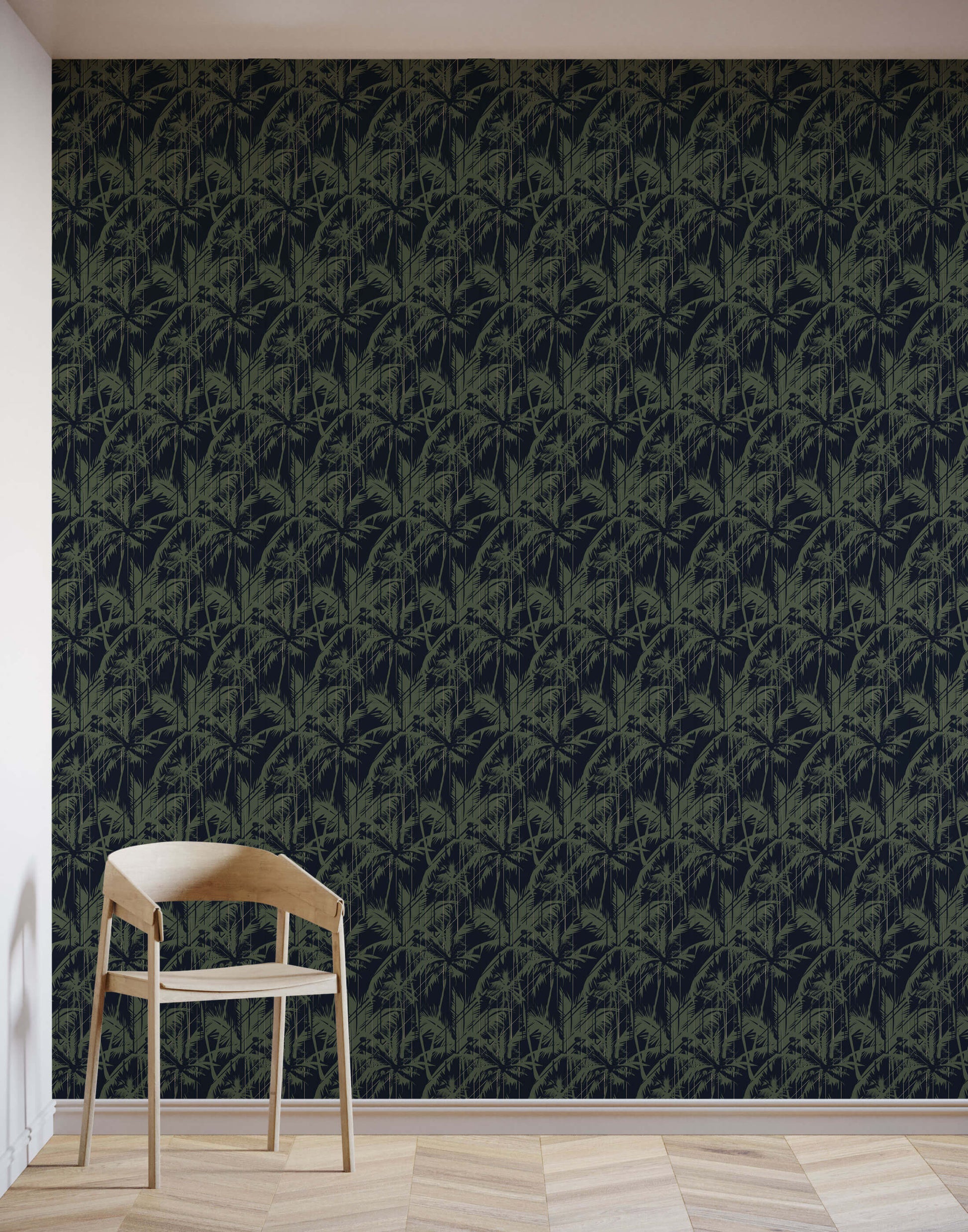 Deep Palm Forest Wallpaper