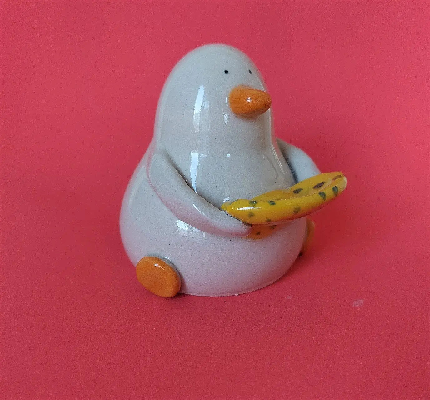Ray the Ring Holder Duck with Tray