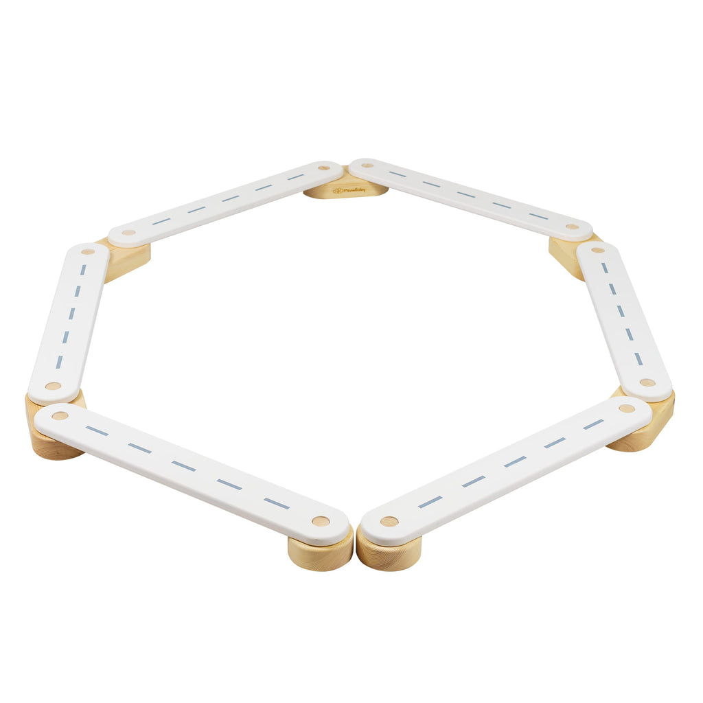 Wooden Balance Beam Sensory Path for Kids – Educational & Fun by MeowBaby at www.brixbailey.com