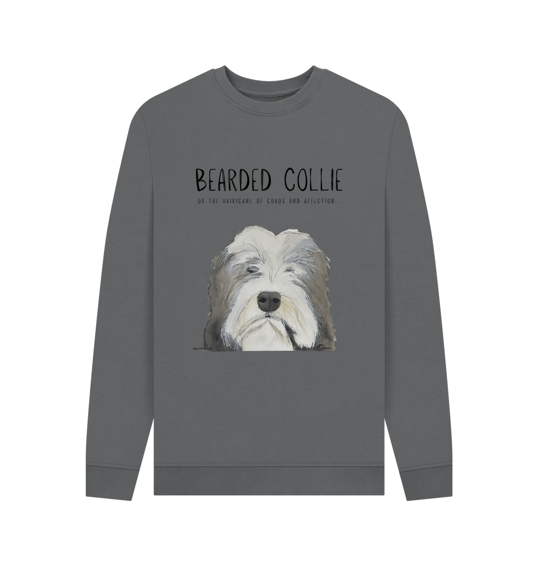 Fluff Happens Bearded Collie Chaos Sweatshirt