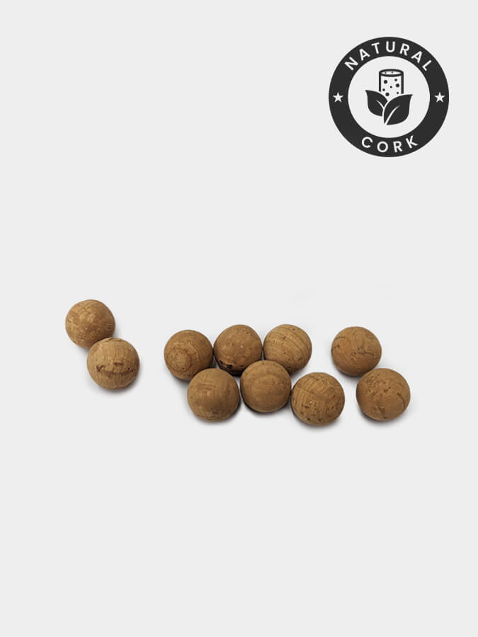 Cork Massage Balls Ten Pack
