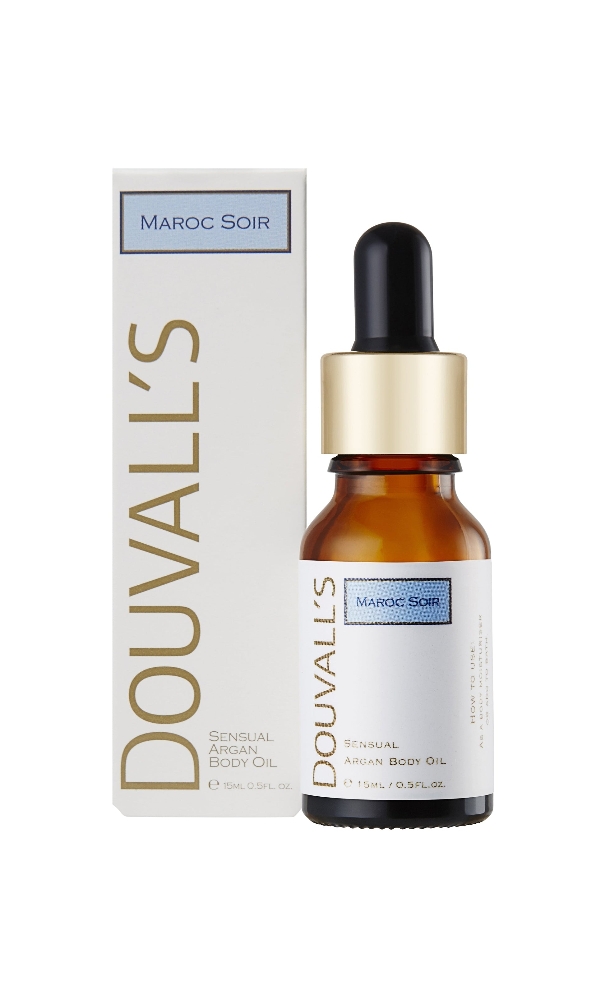 Organic Sensual Scented Argan Body Oil 15ml