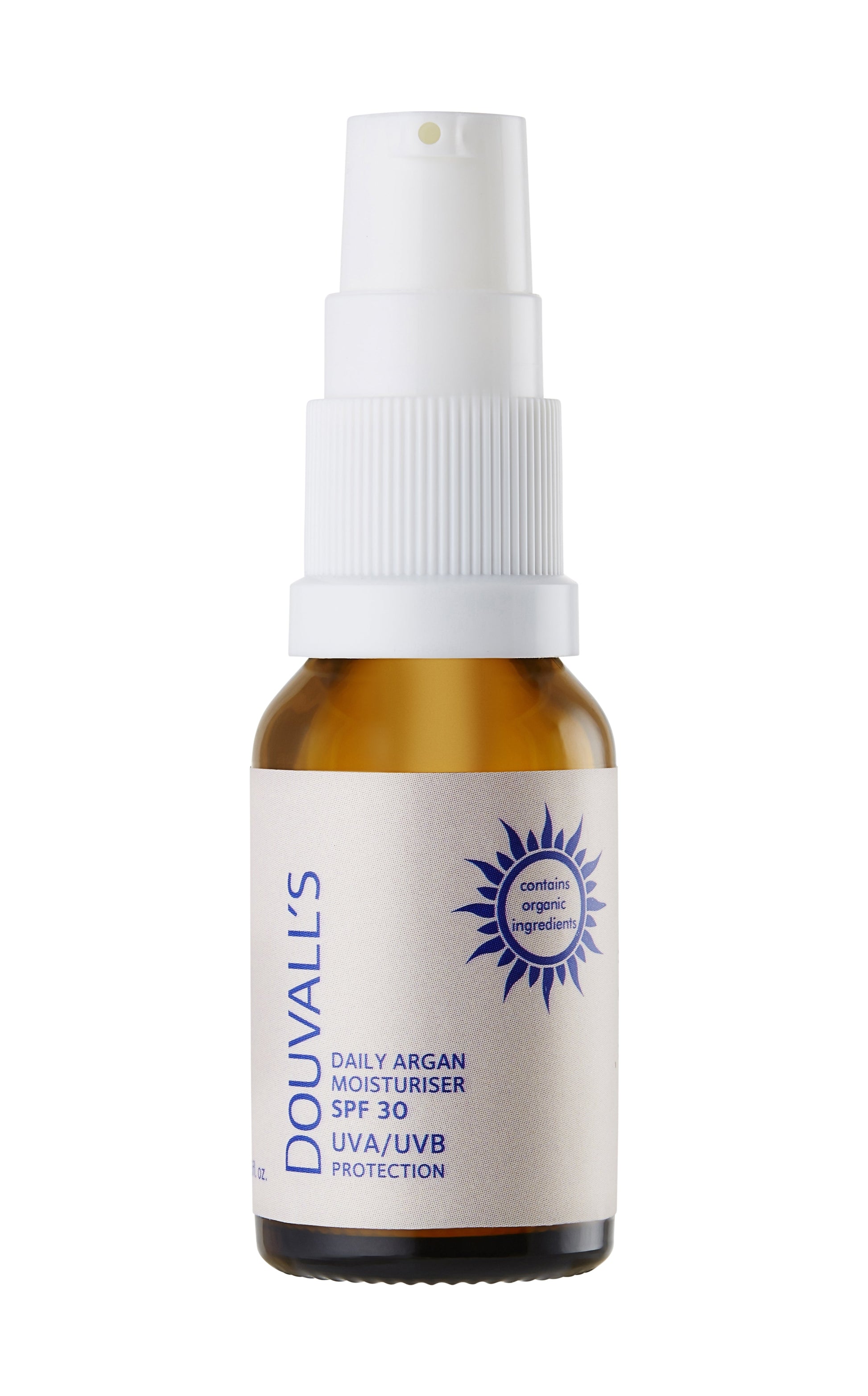 Daily Argan Moisturiser with SPF 30 UVA UVB Protection 15ml