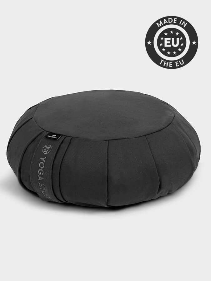 Organic Buckwheat Zafu Round Meditation Cushion
