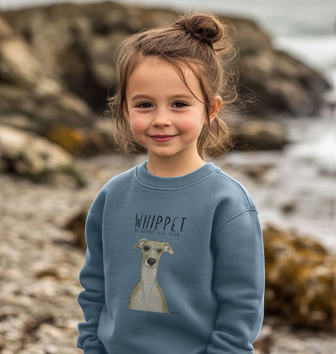 Cozy Ethical Whippet Sweatshirt for Kids