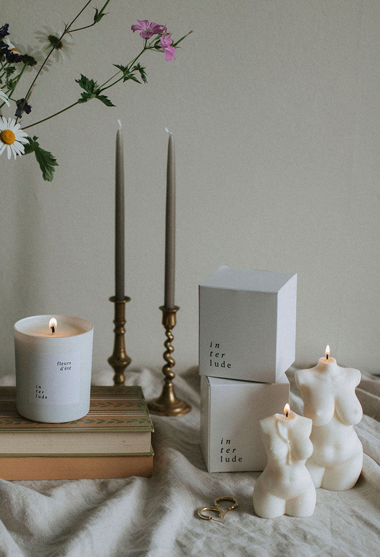 Summer Flowers Soy Wax Scented Candle