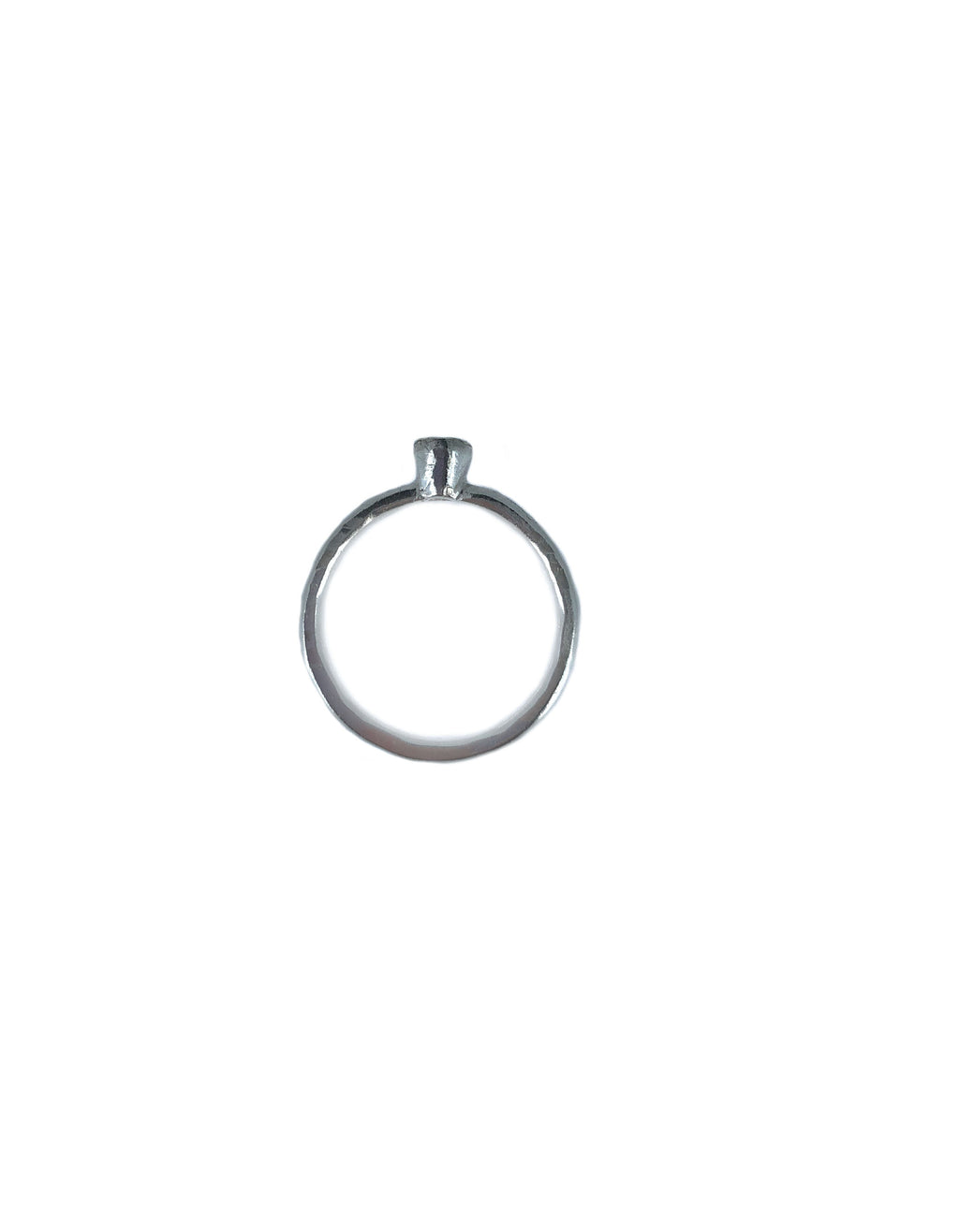 Baby Gemstone Ring in Sterling Silver