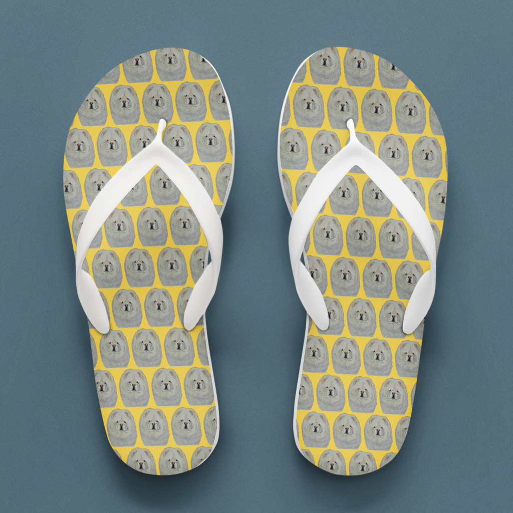 Chow Chow Flip Flops for Dog Lovers