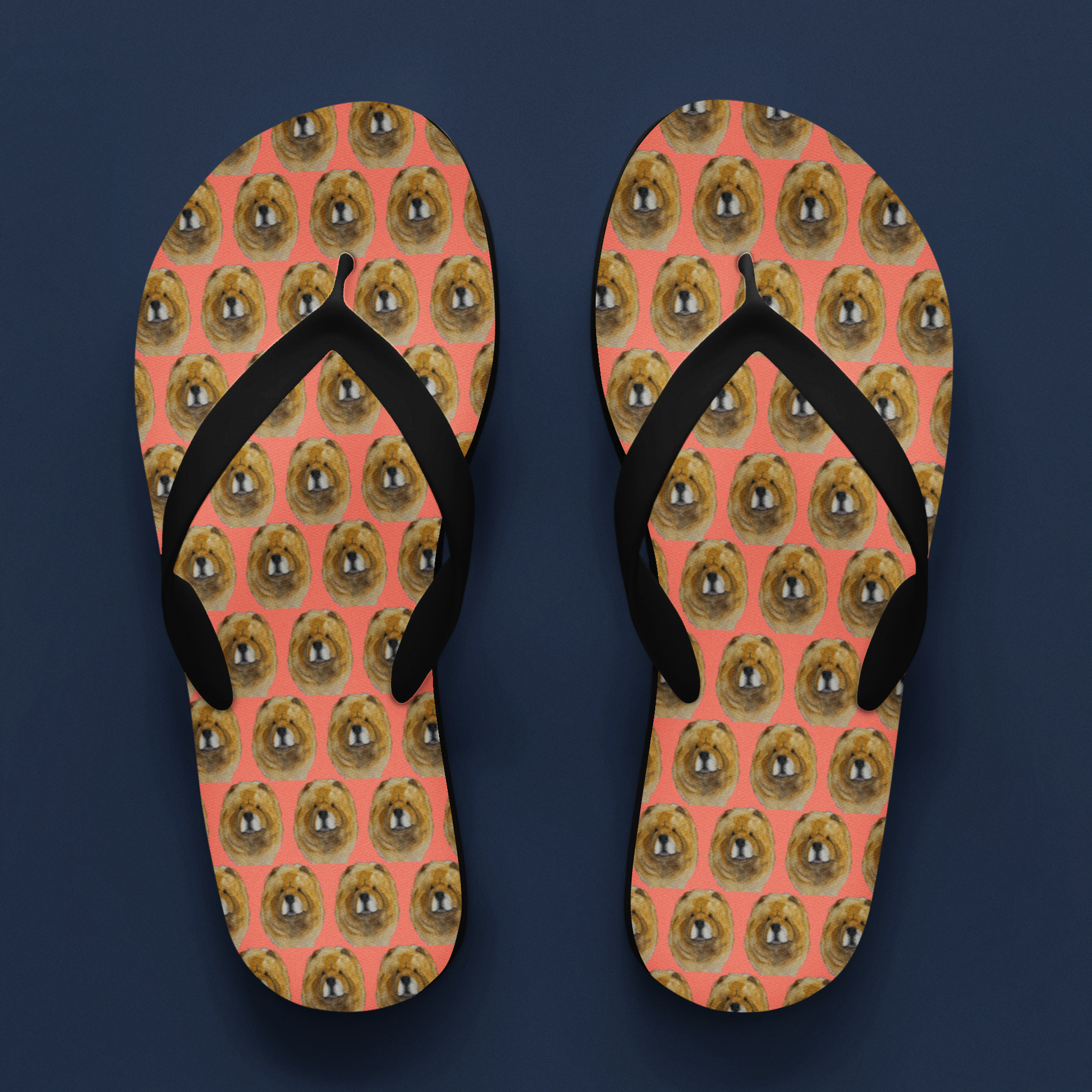 Chow Chow Flip Flops for Dog Lovers