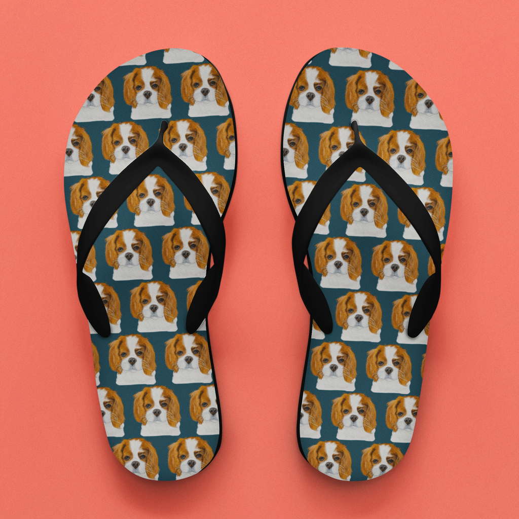 Royal Flip Flops for Fancy Feet and Fluff Lovers