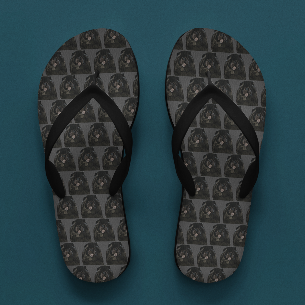 Chow Chow Flip Flops for Dog Lovers