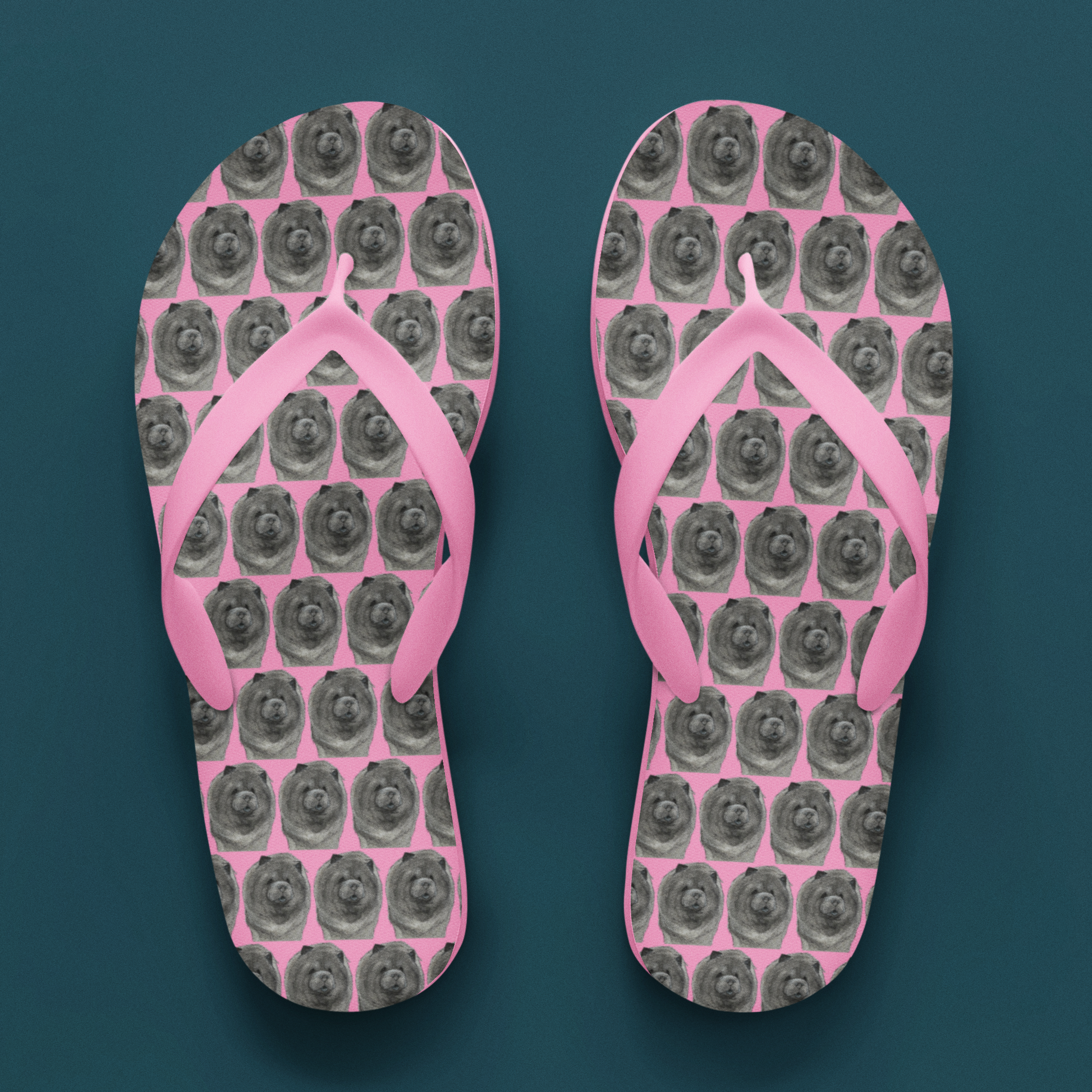 Chow Chow Flip Flops for Dog Lovers