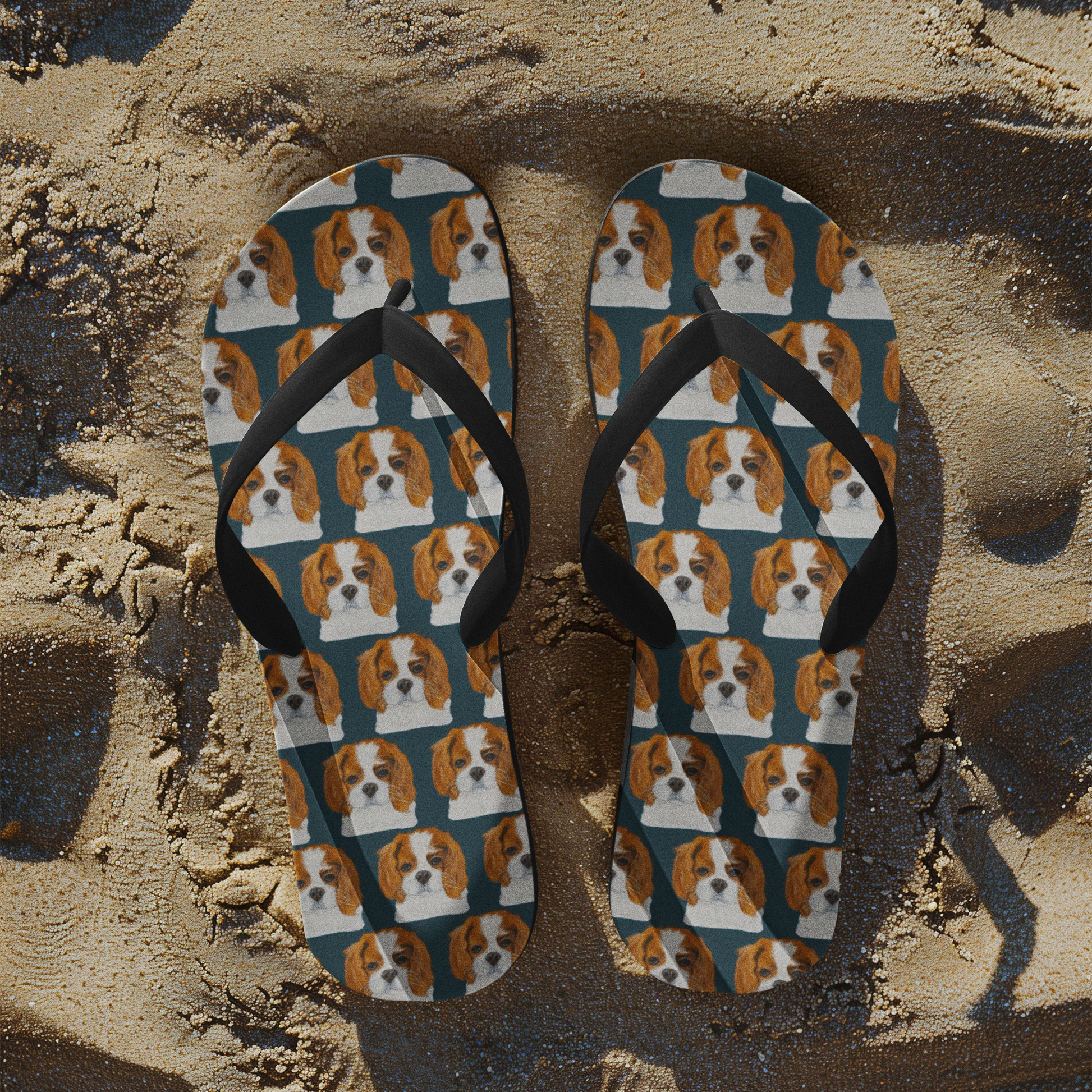Royal Flip Flops for Fancy Feet and Fluff Lovers