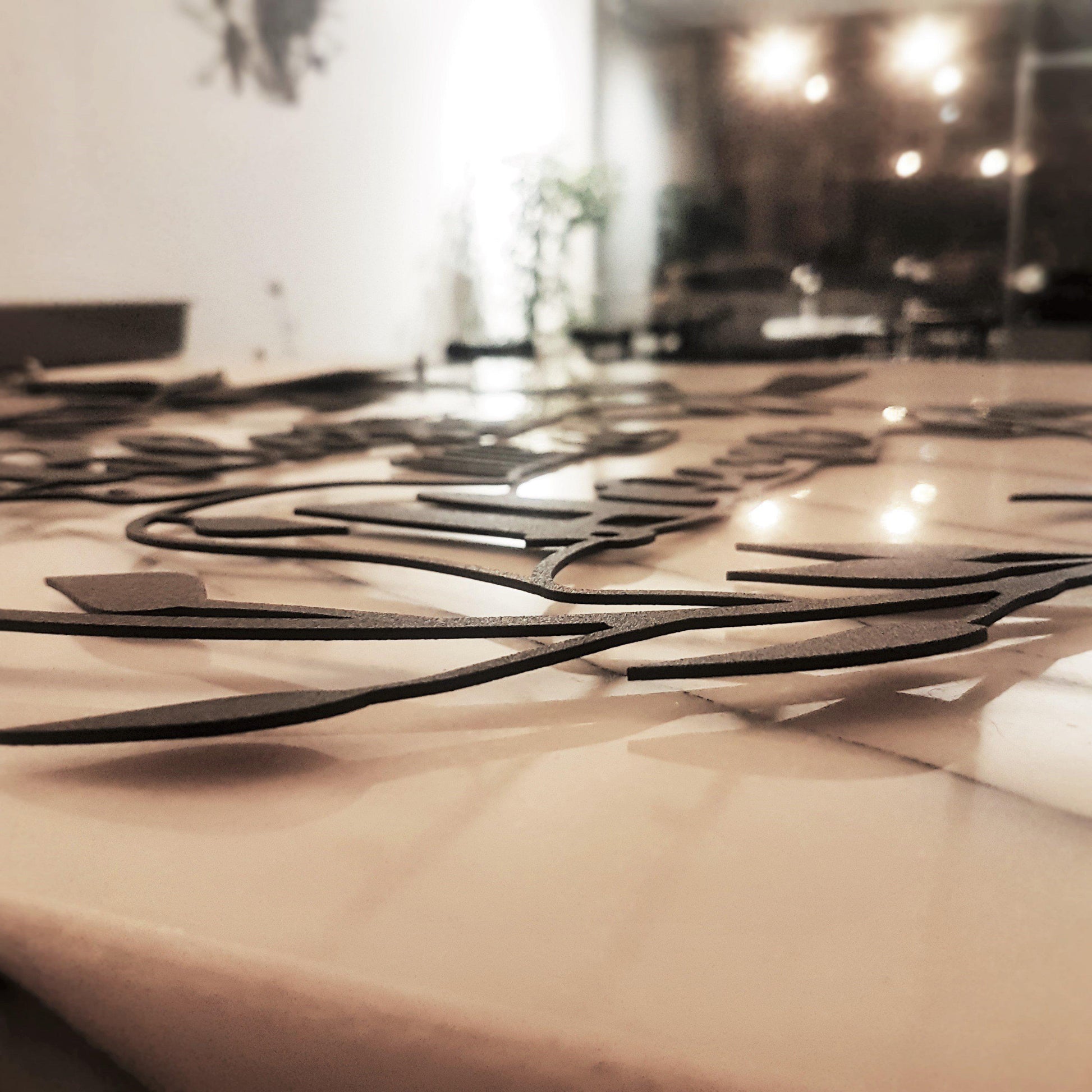 Bon Appetit Metal Wall Art