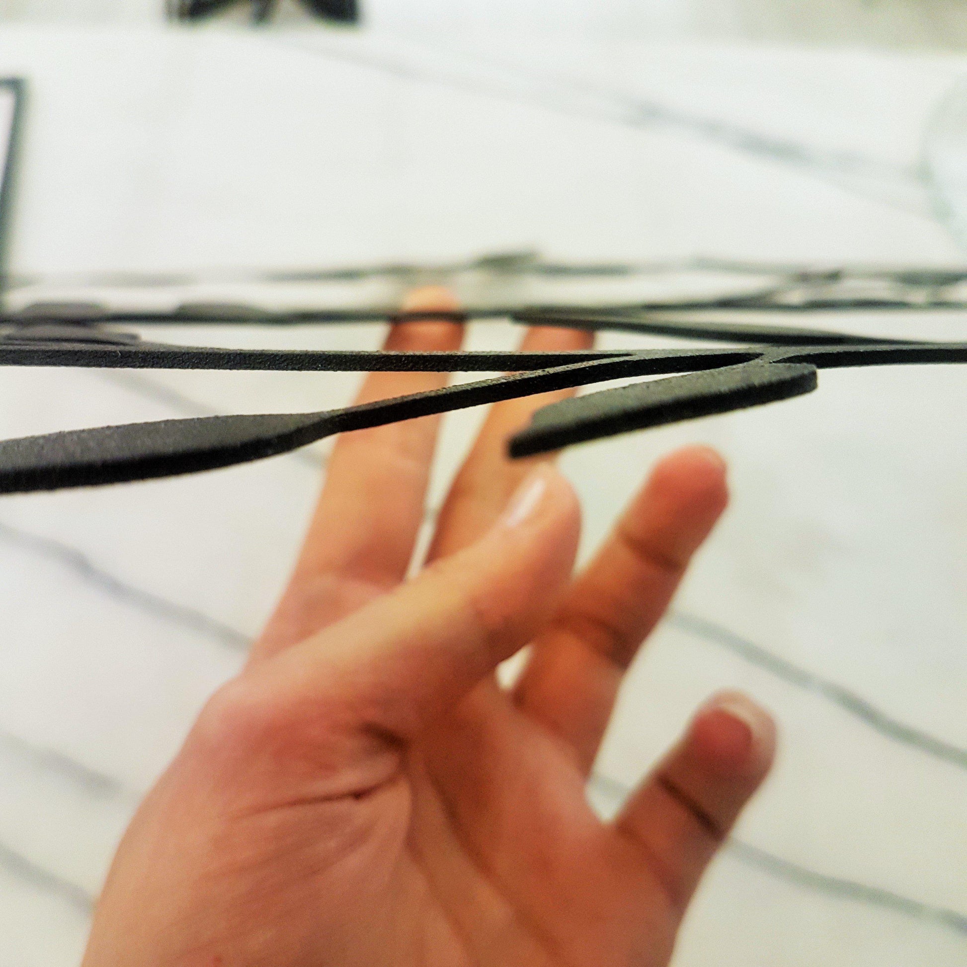 Faith Hope Love Metal Wall Art