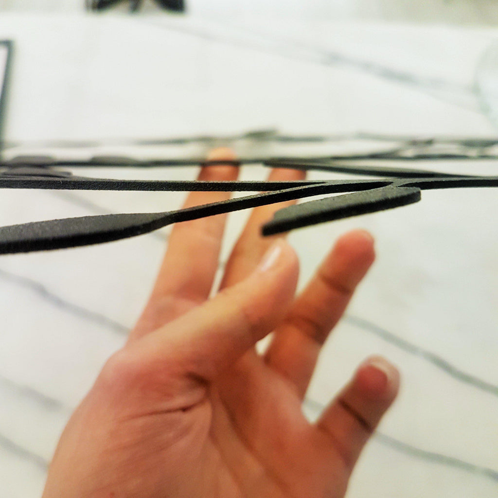 Flowery Metal Wall Art