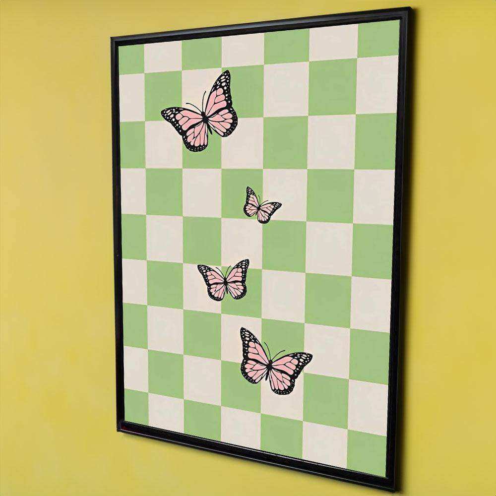 Fluttering Freedom Print with Butterflies