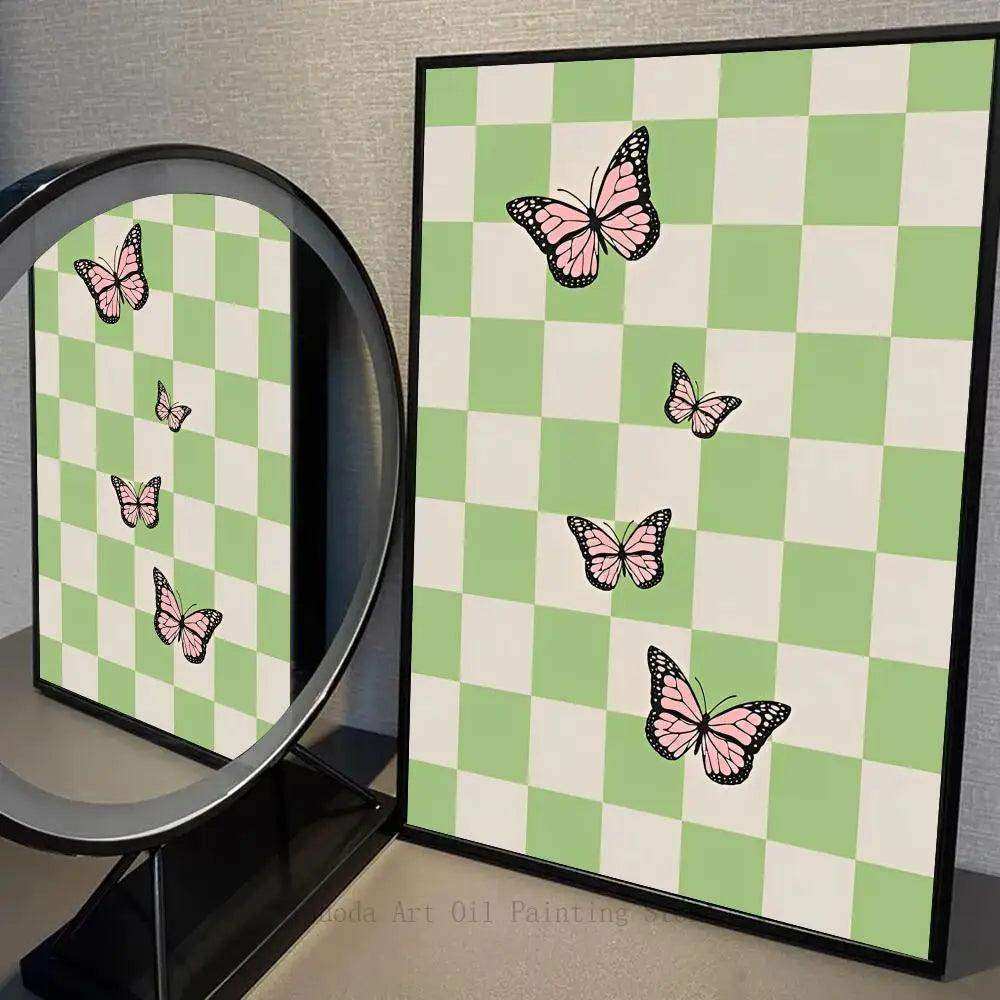 Fluttering Freedom Print with Butterflies