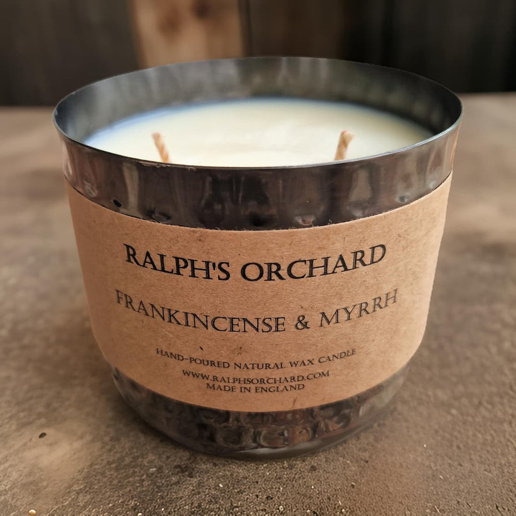 Frankincense and Myrrh Scented Candle