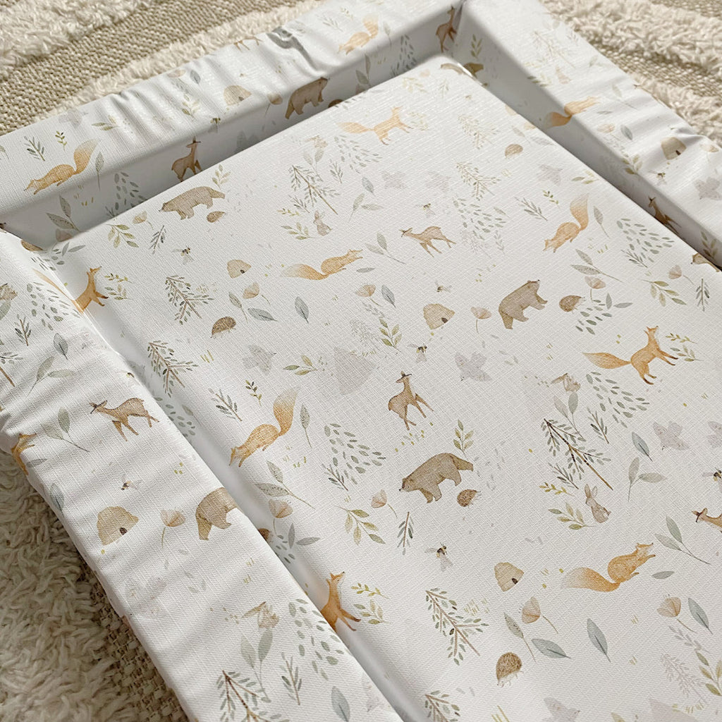 Standard Changing Mat - Woodland Animals Print
