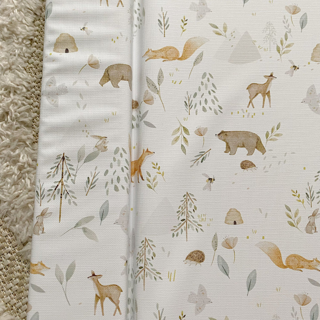Standard Changing Mat - Woodland Animals Print