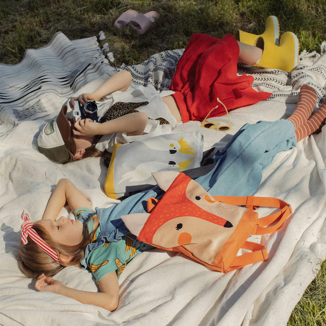 Charming Fox Backpack for Kids – Spacious & Comfortable by Muni at www.brixbailey.com