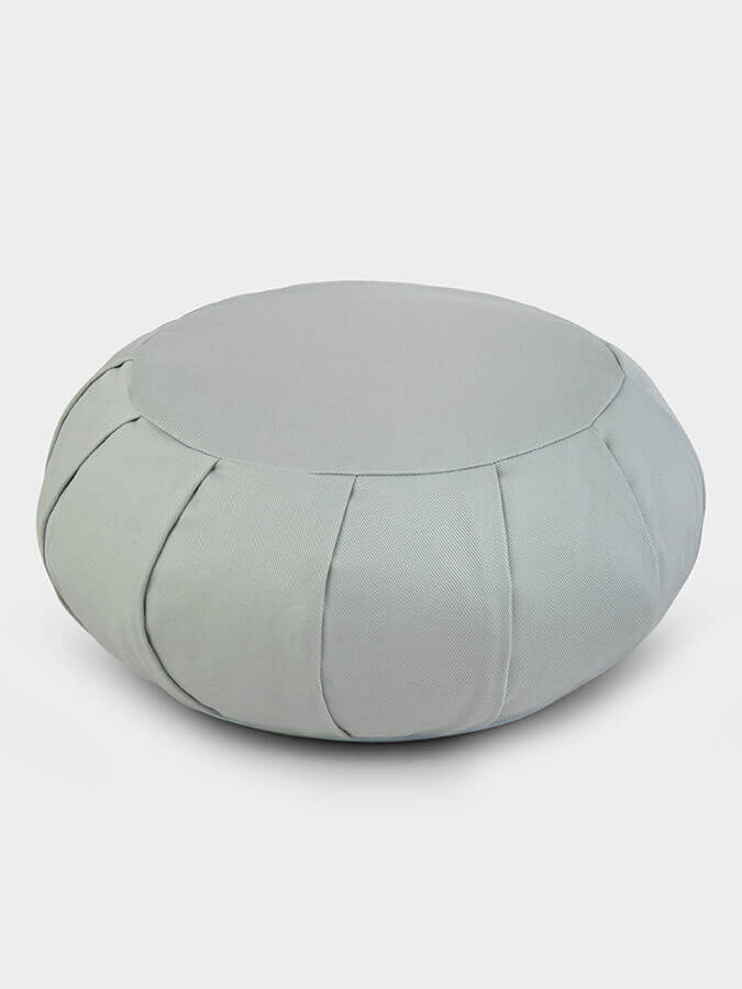 Organic Buckwheat Zafu Round Meditation Cushion