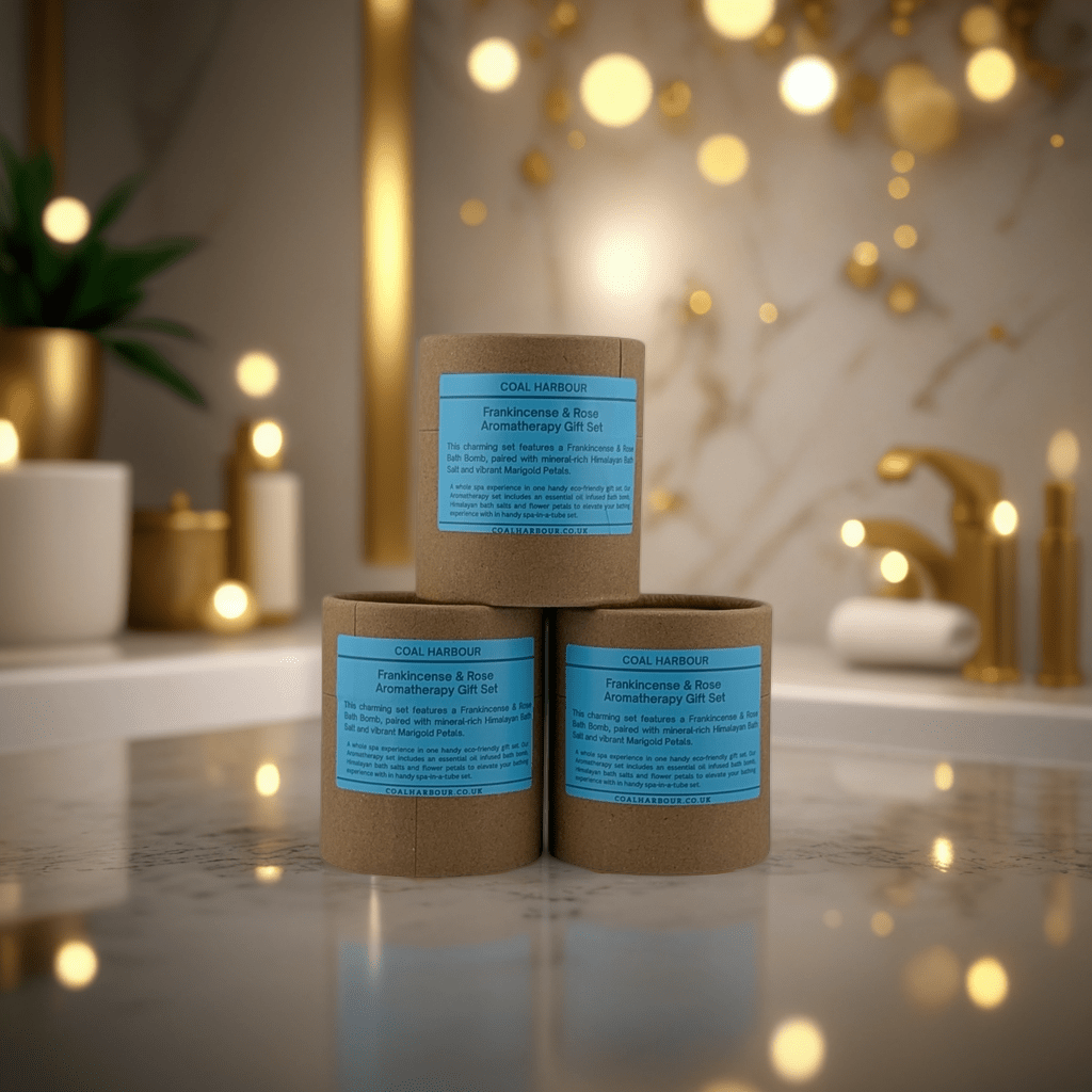 Frankincense and Rose Bath Bomb Gift Set