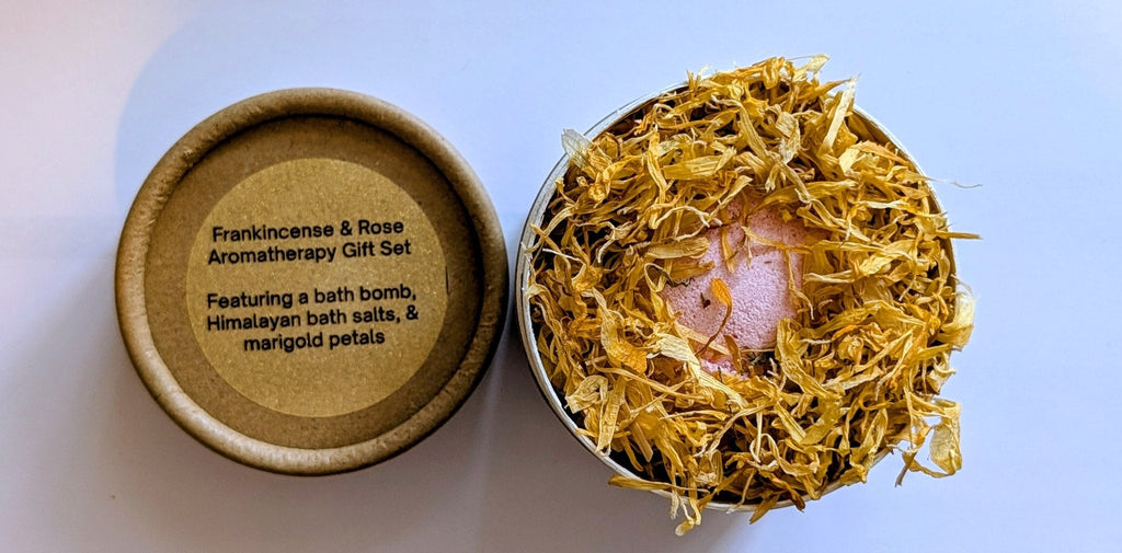 Frankincense and Rose Bath Bomb Gift Set