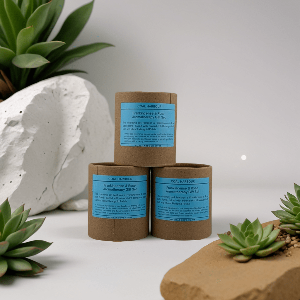 Frankincense and Rose Bath Bomb Gift Set