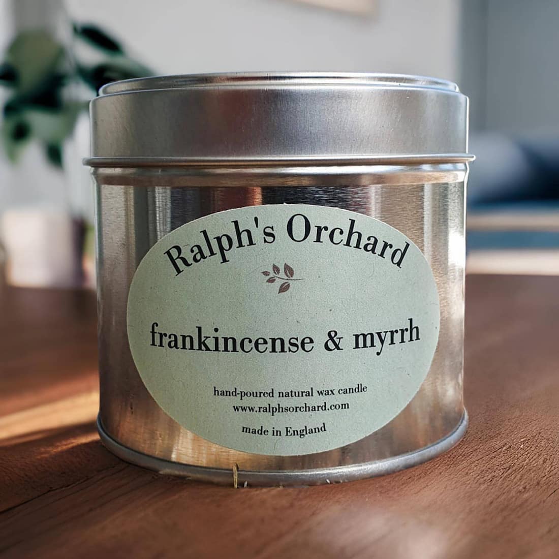 Frankincense and Myrrh Scented Candle