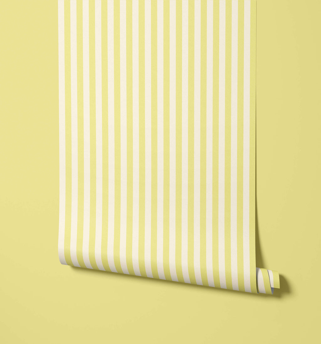 Froyo Pastel Striped Wallpaper