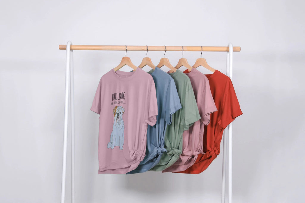 Bulldog Chic Women's T Shirt Furry Road Print