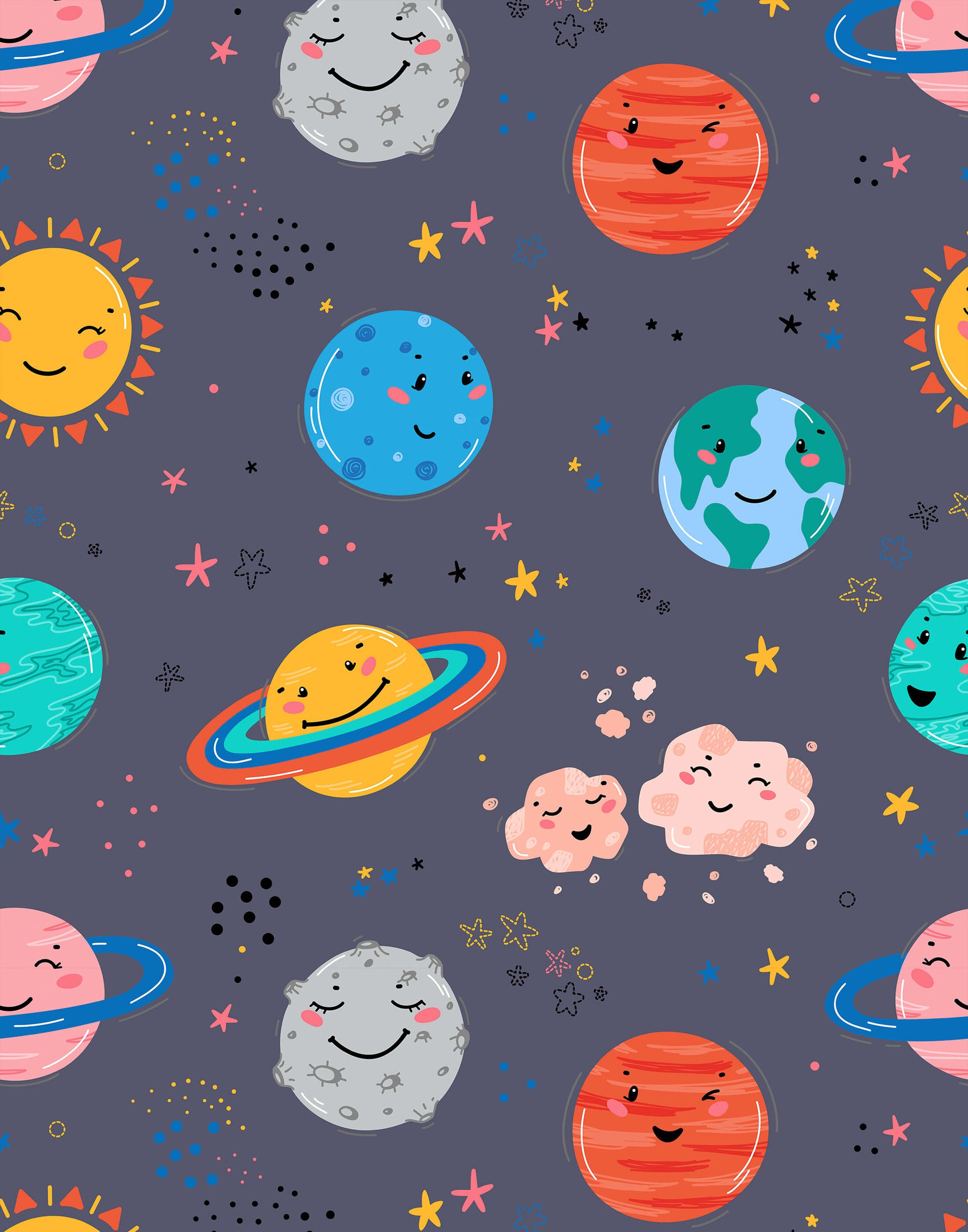 Galaxy Wallpaper for Kids Bedrooms