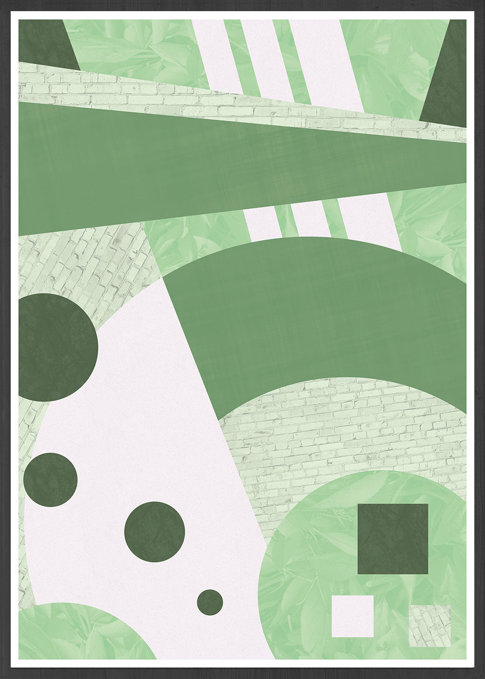 Garden Funk Geometric Pattern Print