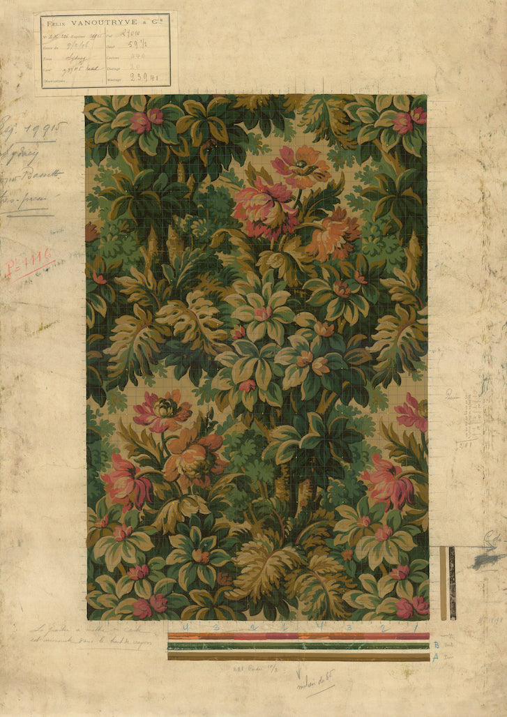 Garden of Eden Vintage Archive Poster Print