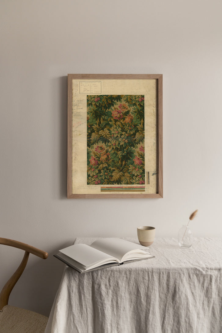 Garden of Eden Vintage Archive Poster Print