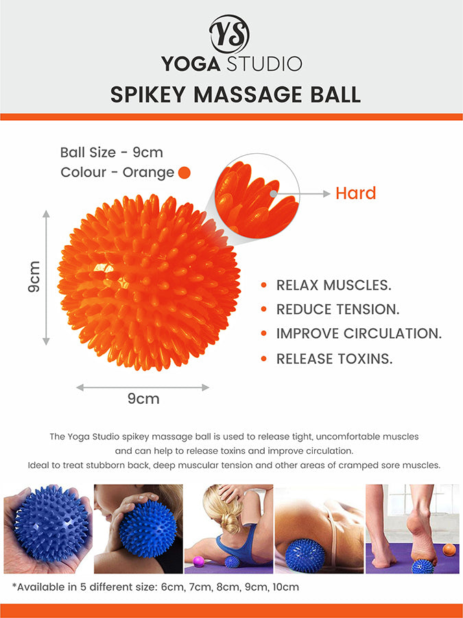 Spiky Massage Ball for Yoga and Muscle Relief