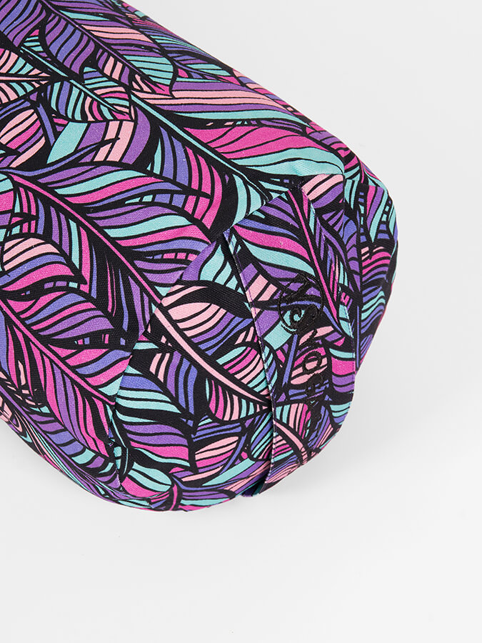 Organic Buckwheat Floral Meditation Bolster Cushion