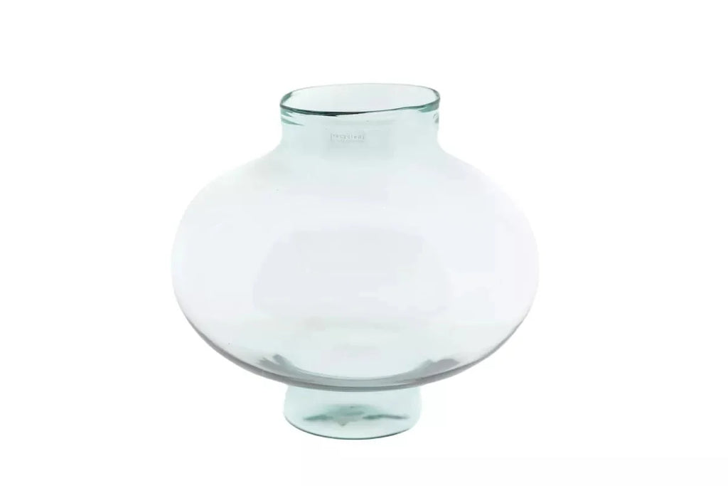 Recycled Clear Glass Vase MD1