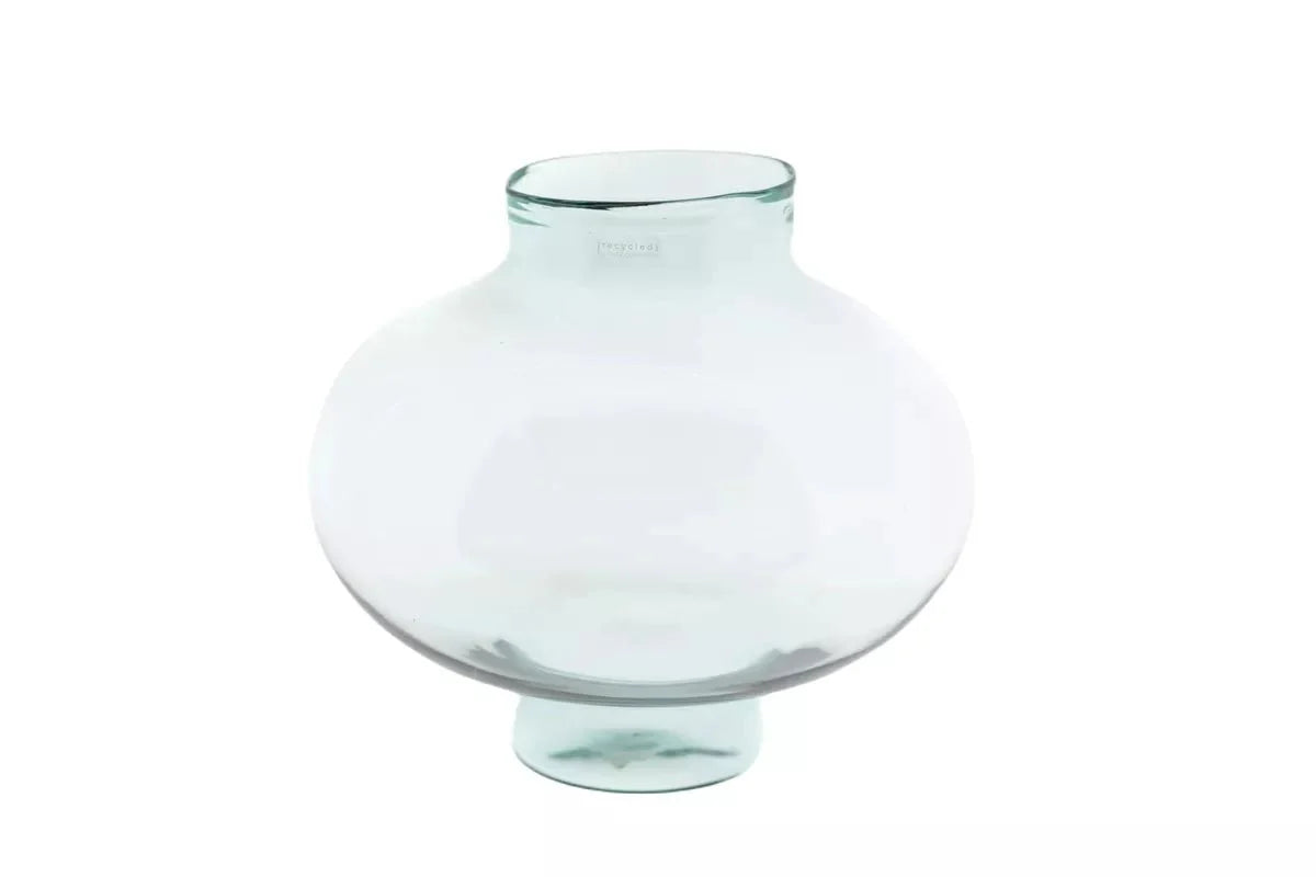 Recycled Clear Glass Vase MD1