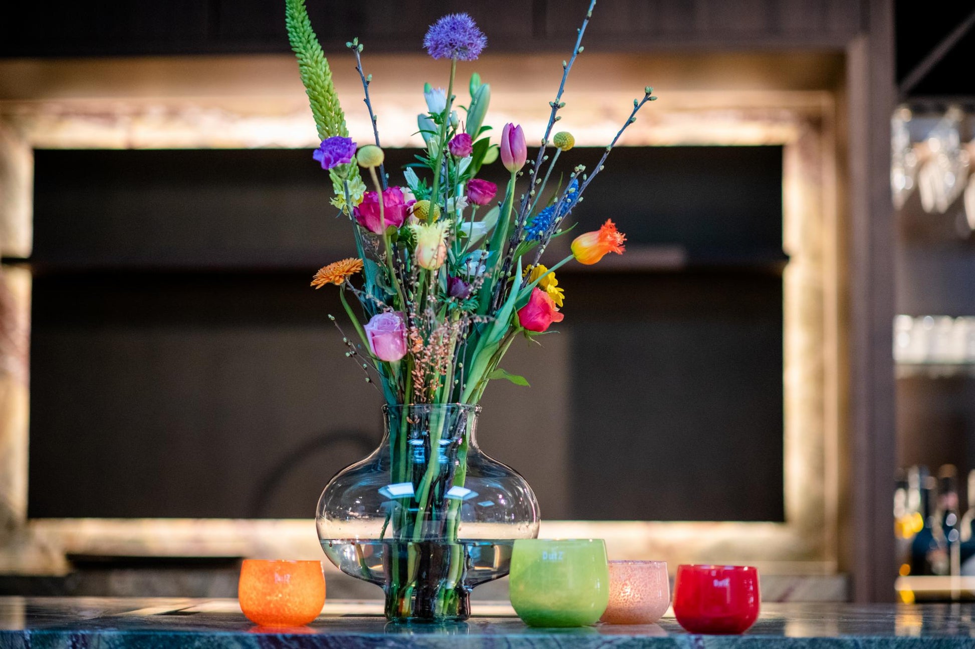 Recycled Clear Glass Vase MD1