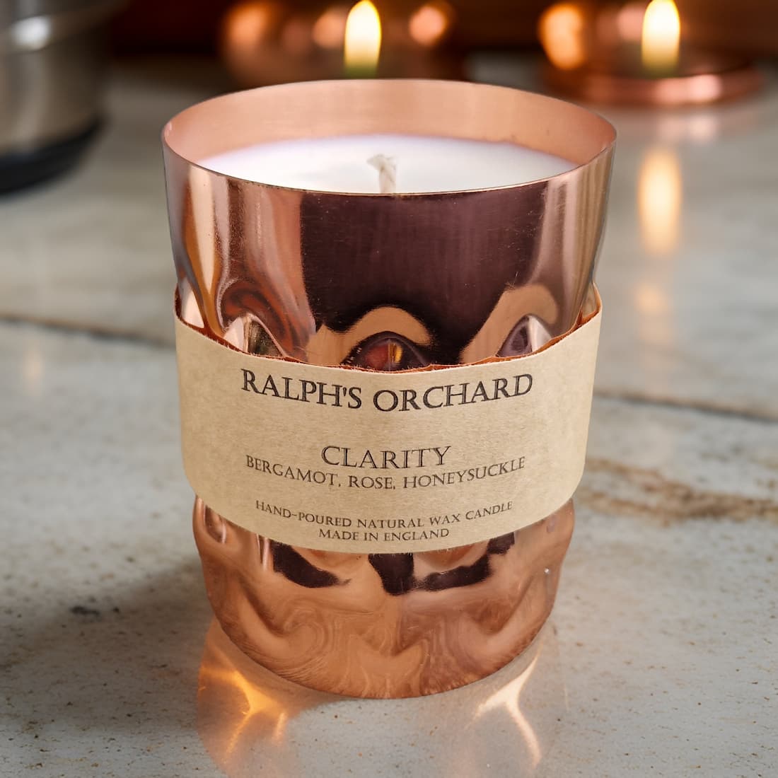 Copper Tin Candles