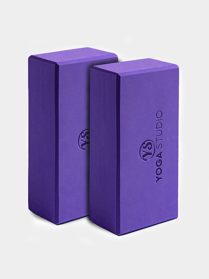 EVA Yoga Brick Twin Pack