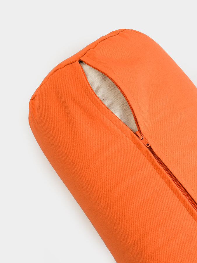 Organic Cotton Buckwheat Lotus Meditation Bolster Cushion