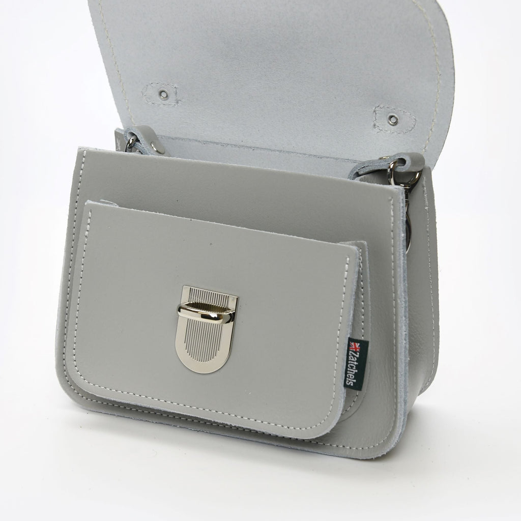 Luna Handmade Leather Bag in Ghost