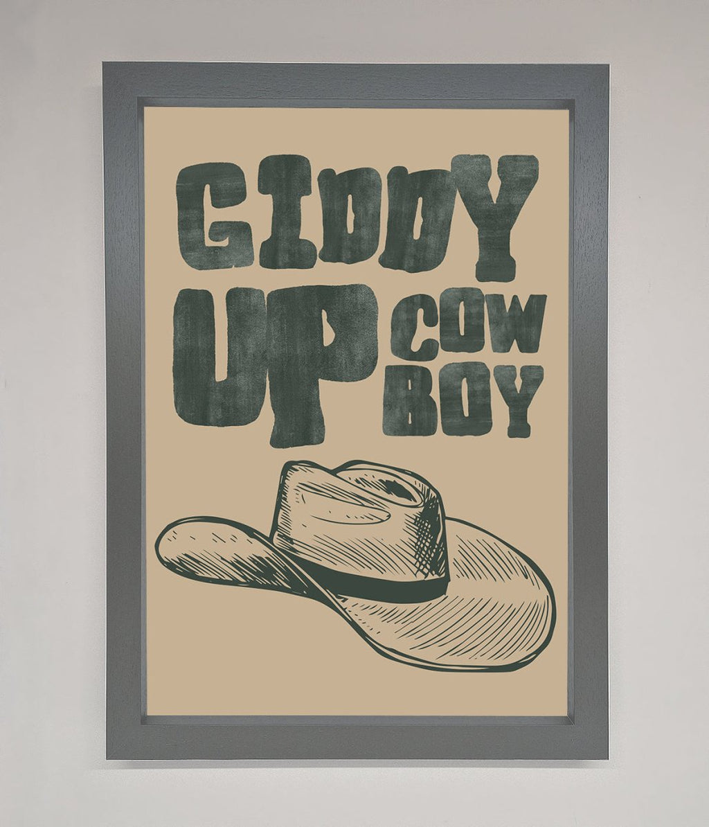 Giddy Up Framed Poster